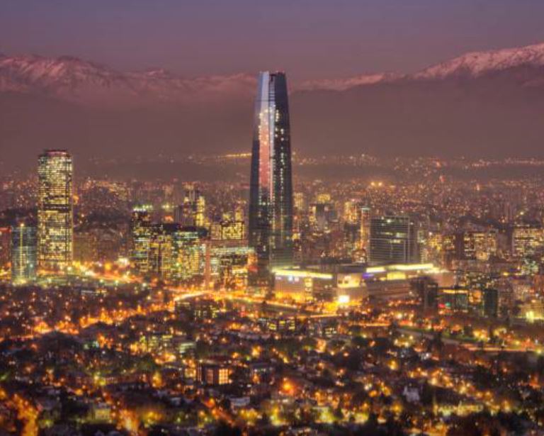 Santiago Chile night