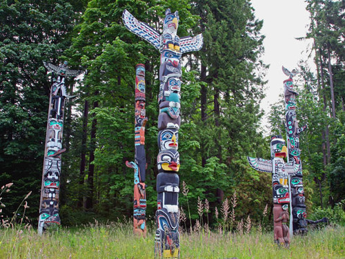 Alaska Ketchikan totems