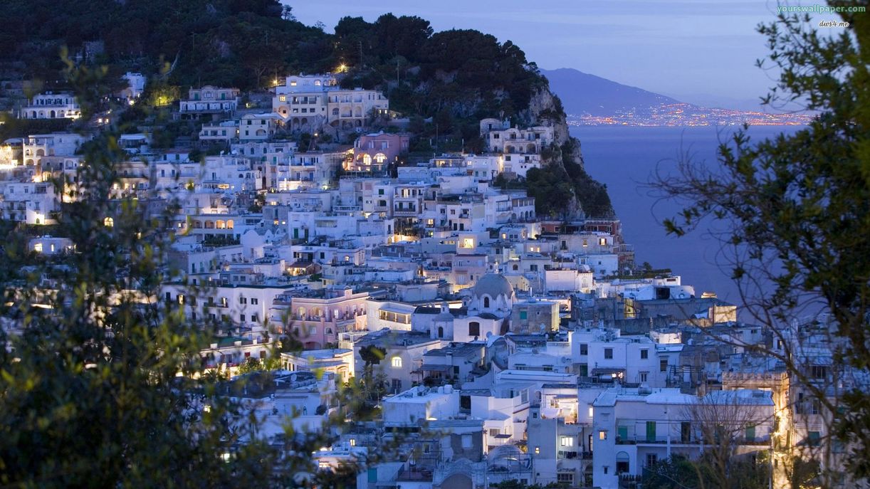 Amalfi Coast Naples night