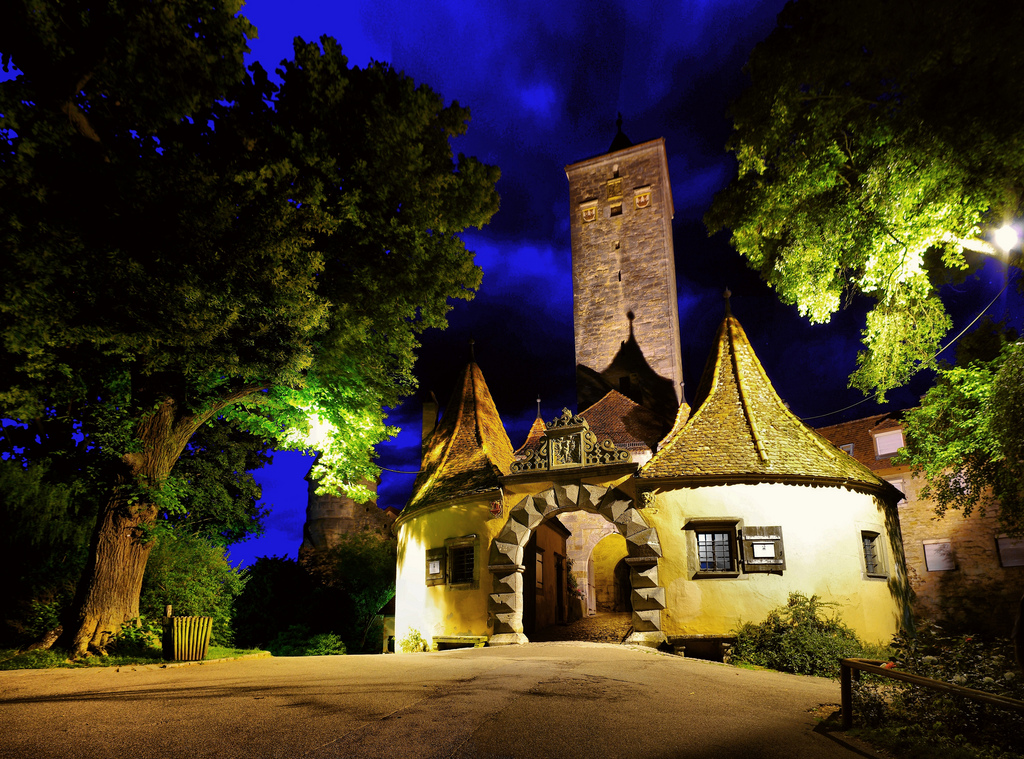 Rothenburg Tauber night