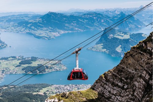 mt pilatus cable car