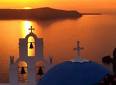 Greek Island greece santorini sunset