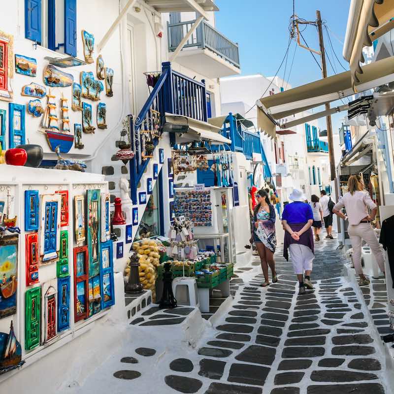 Shopping Mykonos
