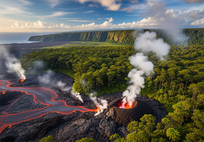 Hilo hawaii Volcano Park