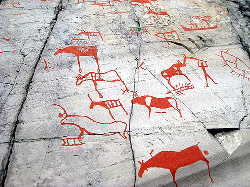 Rock art Alta Norway