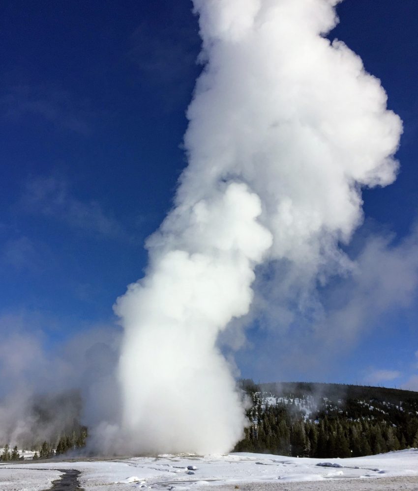 Old Faithful Winter