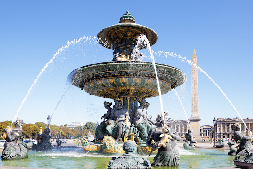 Paris fountain