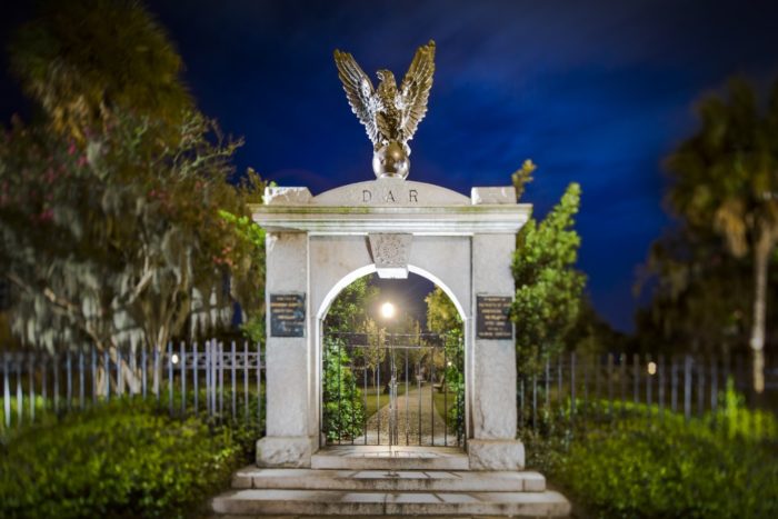 Cemetery night