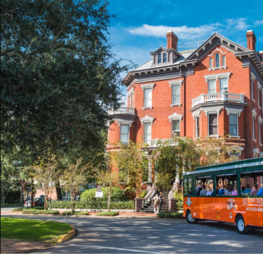 trolley tour savannah